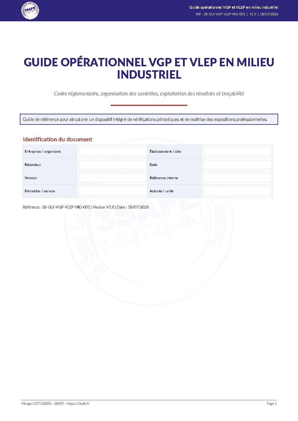 Aperçu de Guide VGP Vérifications Générales Périodiques