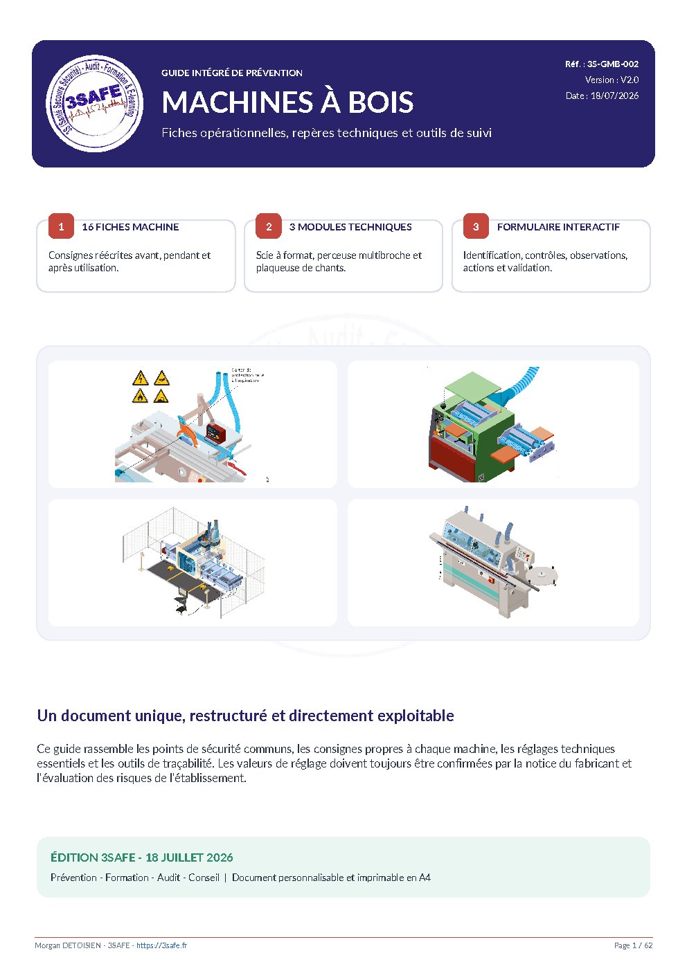 Aperçu de Guide Operationnel Sécurité Machines Bois