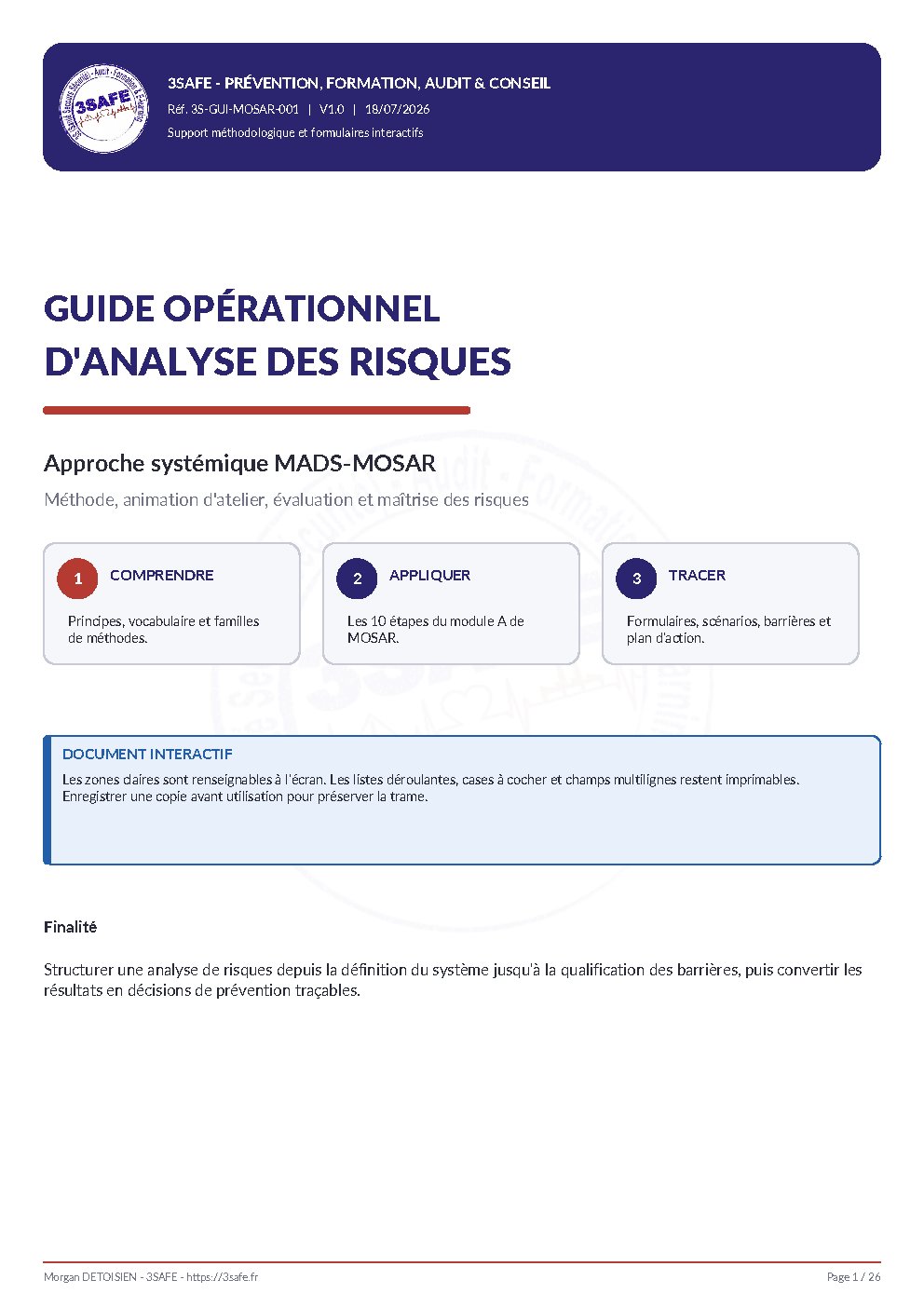 Aperçu de Guide Analyse Risques MADS MOSAR