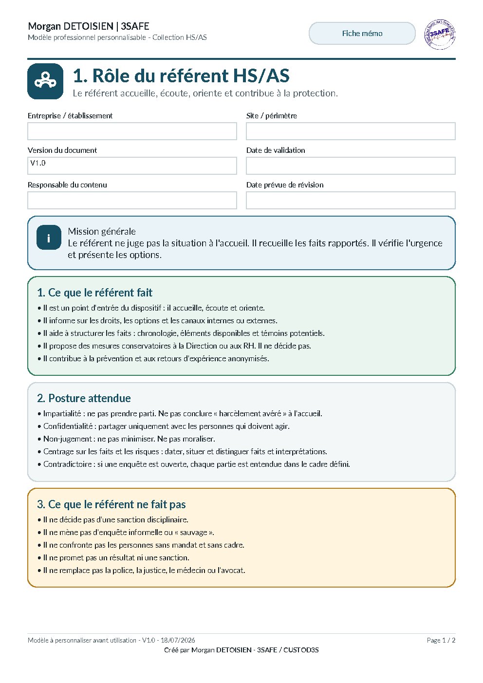 Aperçu de Role Referent HSAS