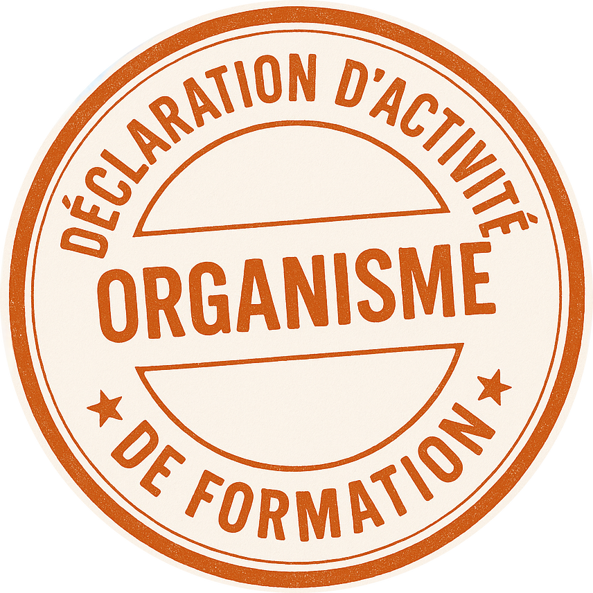 organisme declaration activite rond transparent