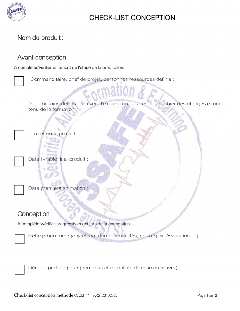check list conception méthode rev02 23102022 1