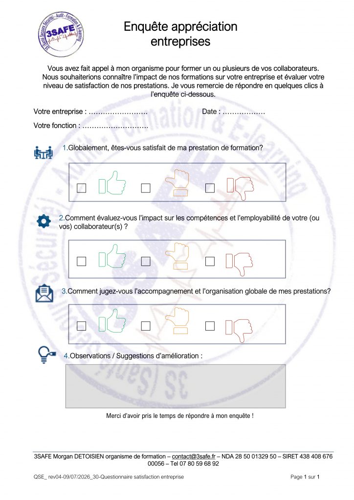enquetes appréciation entreprises v15012025 1