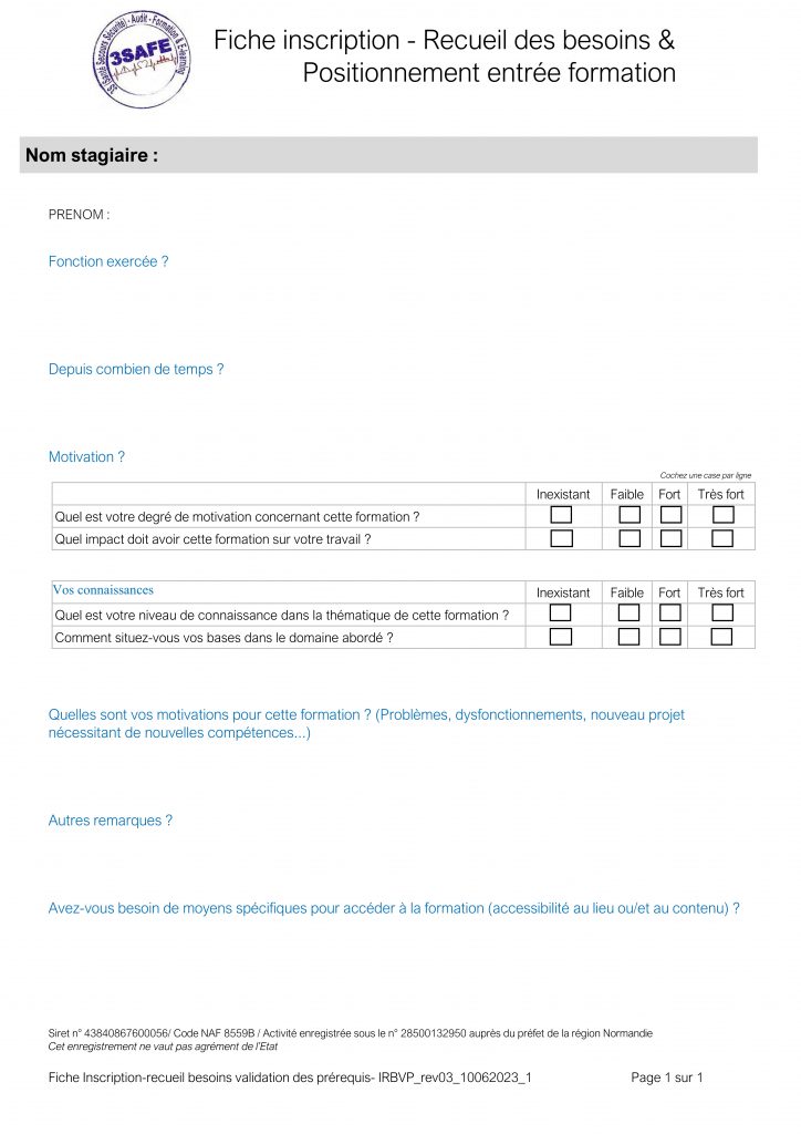 fiche inscription recueil besoins validation des prérequis irbvp rev03 10062023 1 1