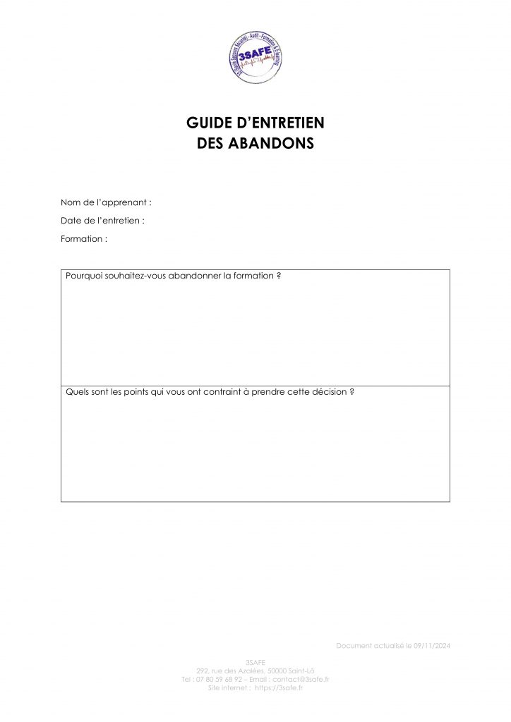 indicateur 12 guide d'entretien des abandons 1